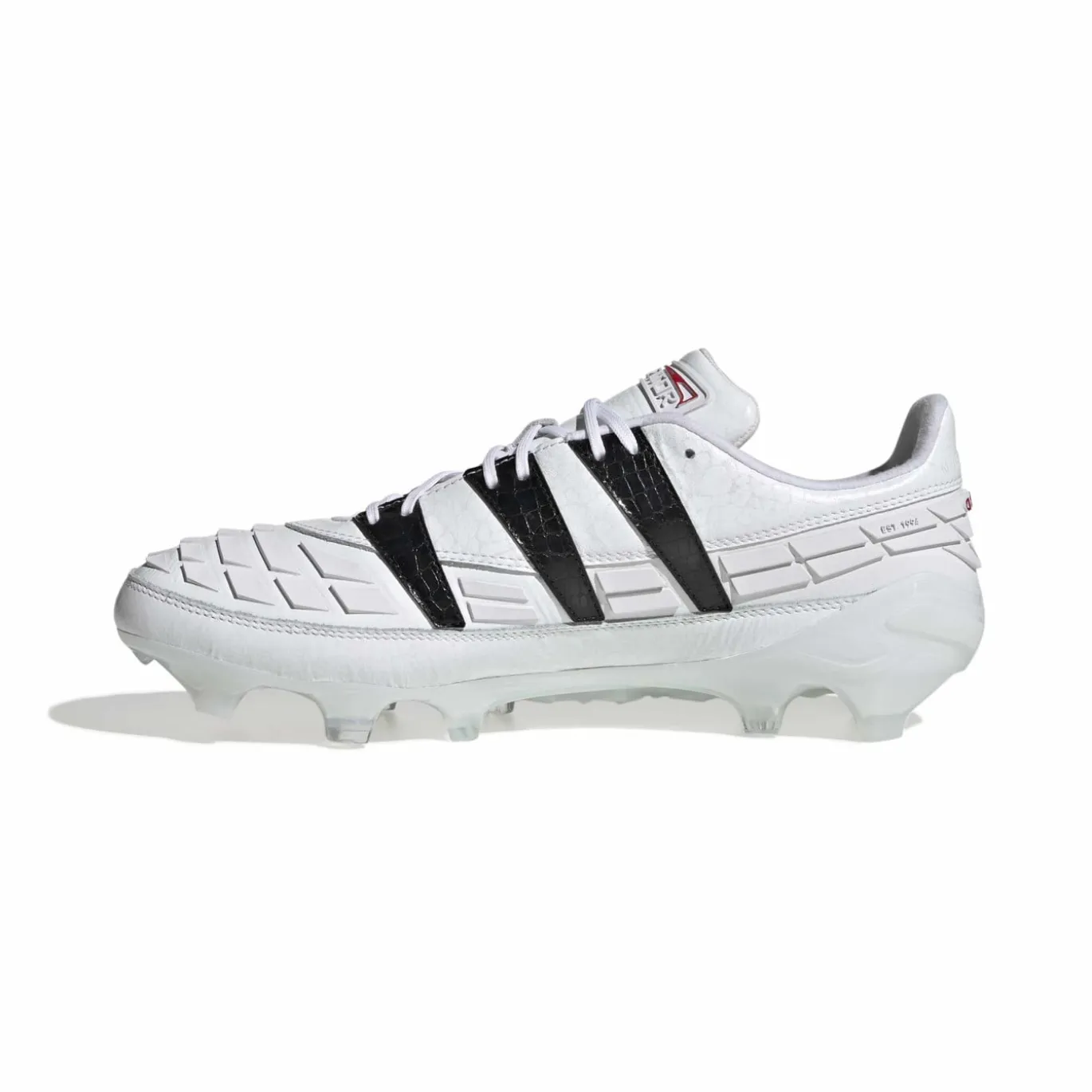 adidas Predator 94 Reverse Gras Voetbalschoenen (FG) Wit Zwart