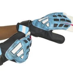 adidas Predator Training Keepershandschoenen Kids Zwart Lichtblauw Wit Felroze