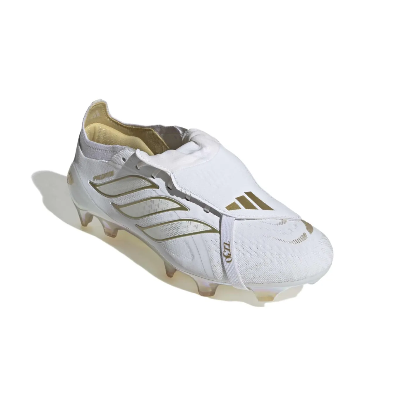 adidas Predator Zidane Elite FT Gras Voetbalschoenen (FG) Wit Goud