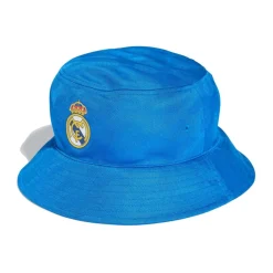 adidas Real Madrid Bucket Hat Blauw Wit