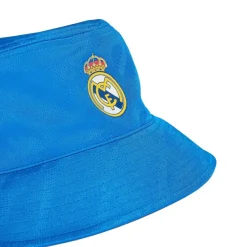 adidas Real Madrid Bucket Hat Blauw Wit