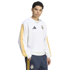adidas Real Madrid DNA Crew Trainingspak 2026-2027 Wit Donkerblauw Oranje