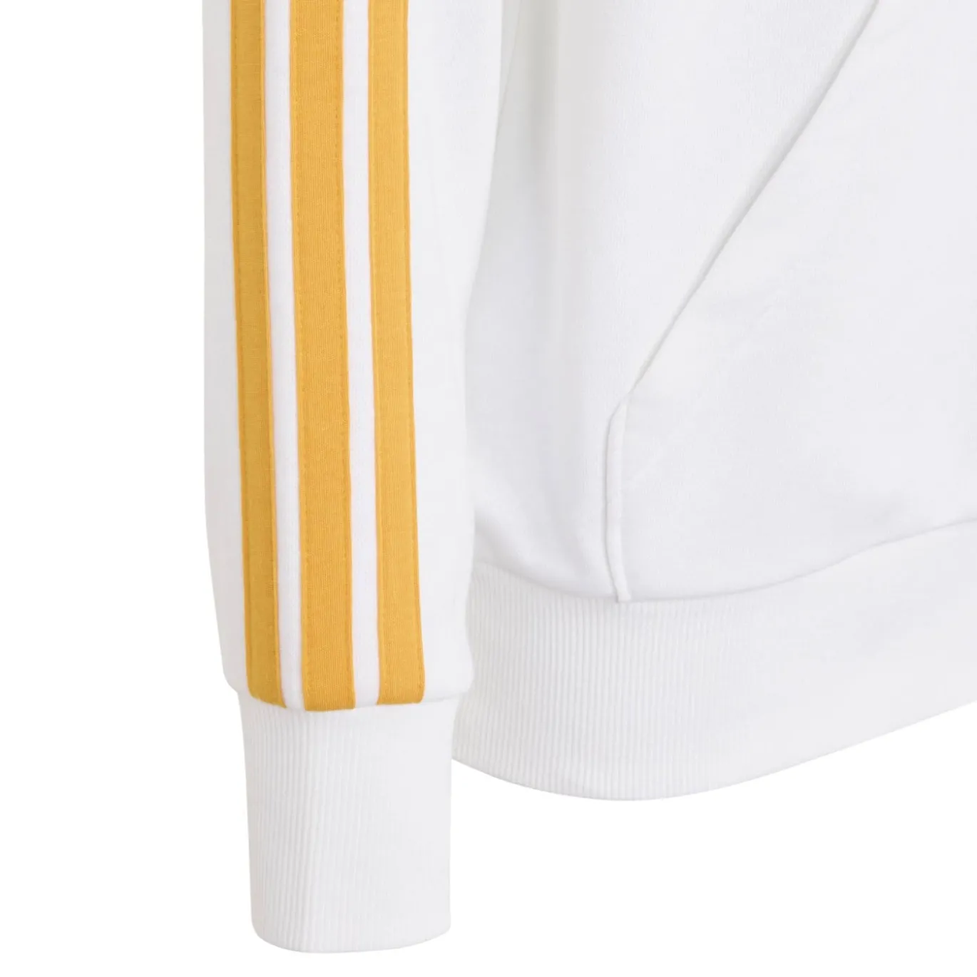 adidas Real Madrid DNA Hoodie 2026-2027 Kids Wit Oranje Donkerblauw