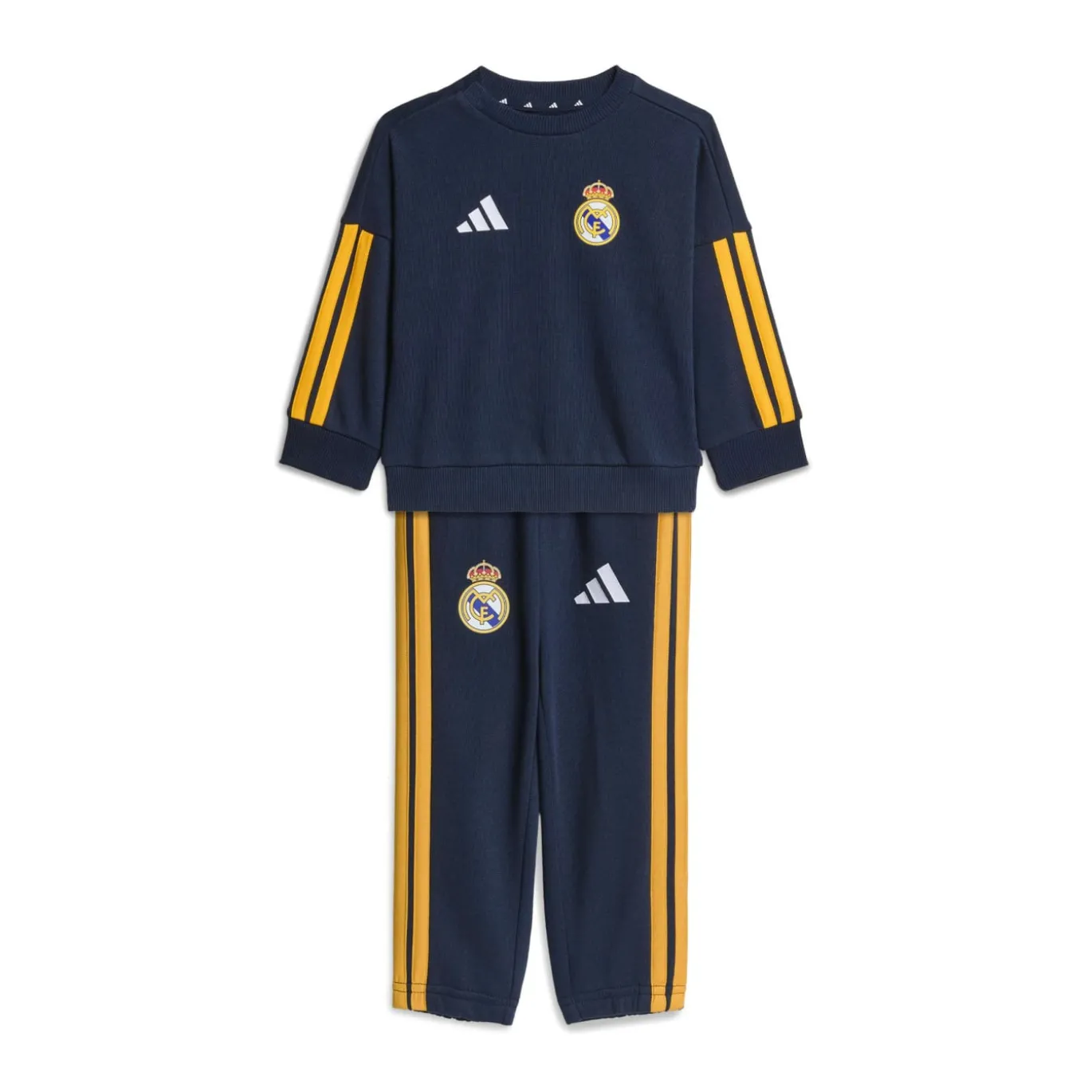 adidas Real Madrid DNA Joggingpak 2026-2027 Baby/Peuters Donkerblauw Oranje Wit