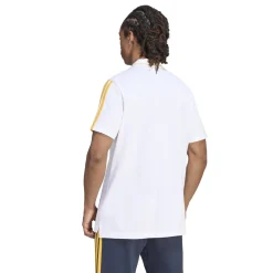 adidas Real Madrid DNA Polo 2026-2027 Wit Oranje Donkerblauw