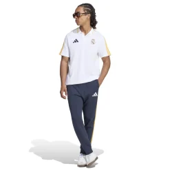 adidas Real Madrid DNA Polo 2026-2027 Wit Oranje Donkerblauw