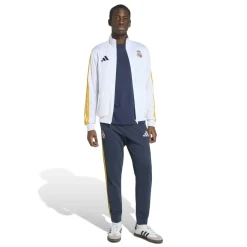 adidas Real Madrid DNA Trainingspak 2026-2027 Wit Donkerblauw Oranje Wit