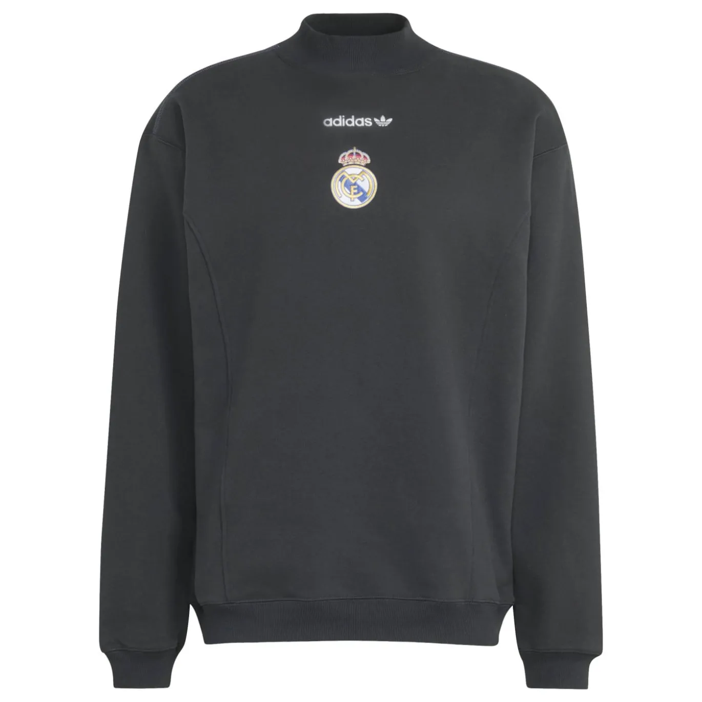 adidas Real Madrid EQT Crew Sweater Zwart Wit Paars