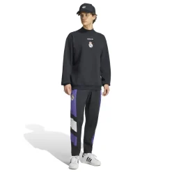 adidas Real Madrid EQT Crew Sweater Zwart Wit Paars
