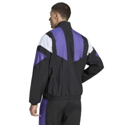 adidas Real Madrid EQT Trainingsjack 2026-2027 Zwart Paars Wit