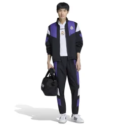 adidas Real Madrid EQT Trainingsbroek 2026-2027 Zwart Paars Wit