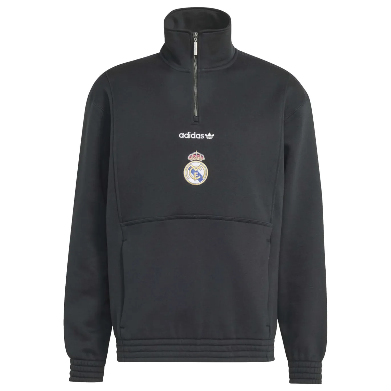 adidas Real Madrid EQT Trainingspak 1/4-Zip Zwart Paars Wit
