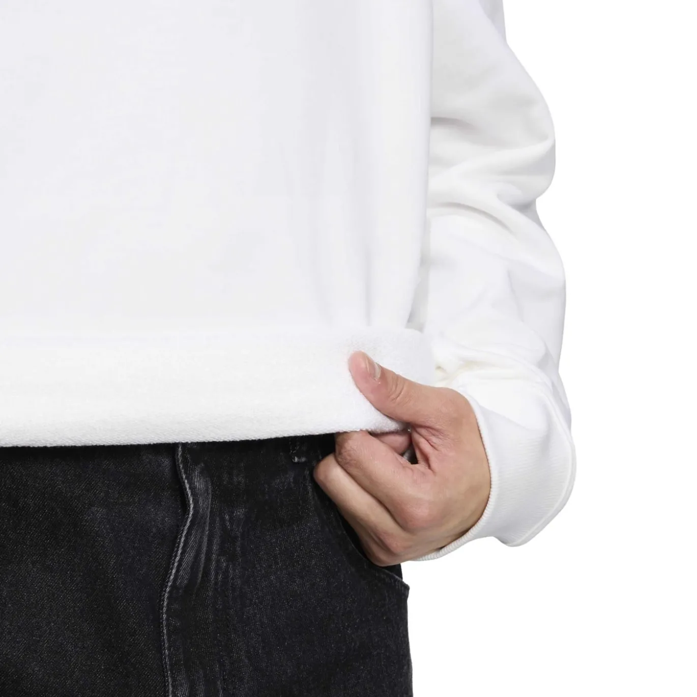 adidas Real Madrid Lifestyler Crew Sweater Wit Paars