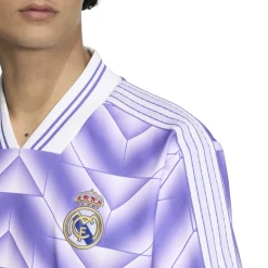 adidas Real Madrid Lifestyler T-Shirt Paars Wit