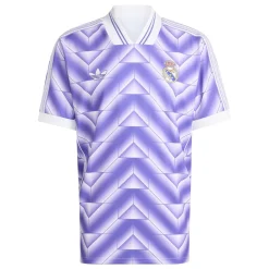 adidas Real Madrid Lifestyler T-Shirt Paars Wit