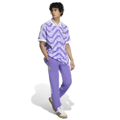 adidas Real Madrid Lifestyler T-Shirt Paars Wit