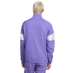 adidas Real Madrid Lifestyler Trainingspak Full-Zip Paars Wit