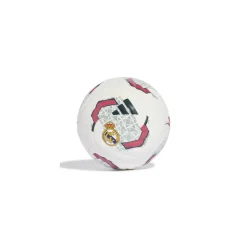 adidas Real Madrid Mini Voetbal Maat 1 2026-2027 Wit Zwart Roze