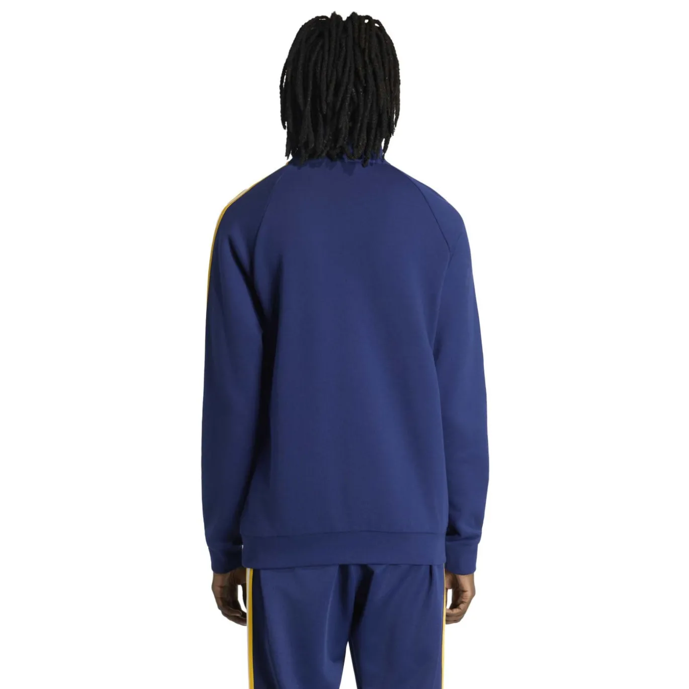 adidas Real Madrid Originals Trainingspak 1/4-Zip Donkerblauw Wit Goud