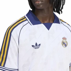 adidas Real Madrid Originals Shirt Wit Donkerblauw Lichtoranje