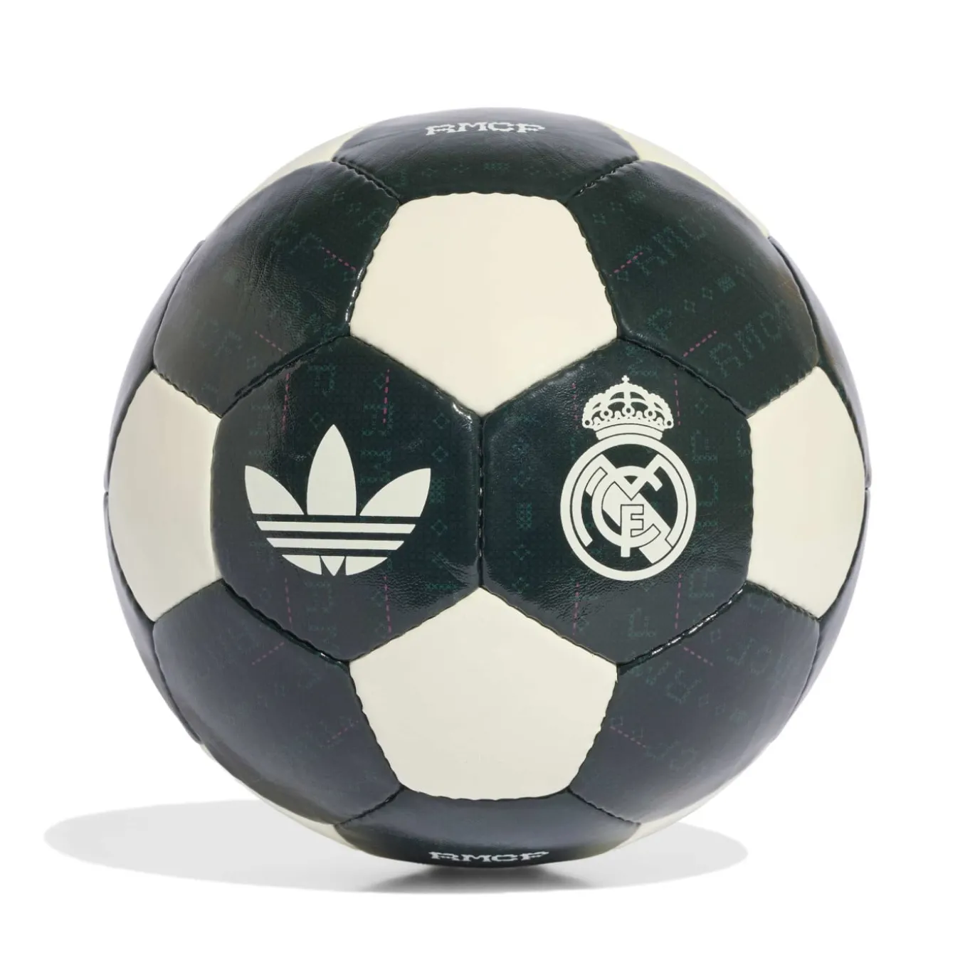 adidas Real Madrid Originals Club Voetbal Maat 5 Donkergroen Wit