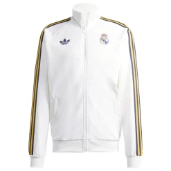 adidas Real Madrid Originals Trainingsjack Wit Donkerblauw Lichtoranje