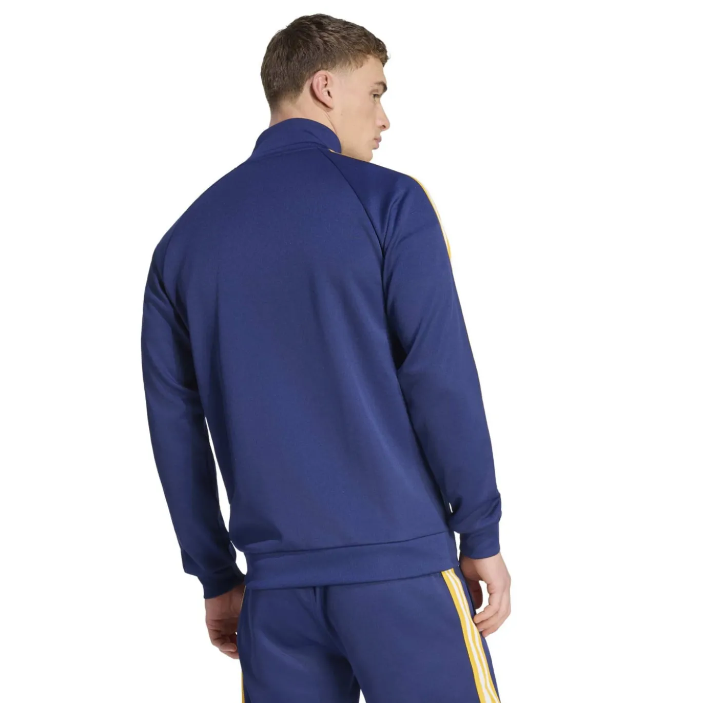 adidas Real Madrid Originals Trainingsjack Donkerblauw Wit Goud