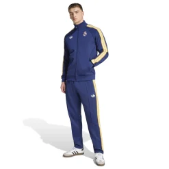 adidas Real Madrid Originals Trainingsjack Donkerblauw Wit Goud