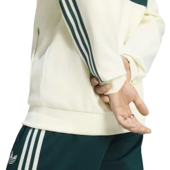 adidas Real Madrid Originals Trainingsjack Beige Donkergroen Roze
