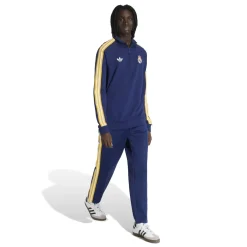 adidas Real Madrid Originals Trainingstrui 1/4-Zip Donkerblauw Wit Goud