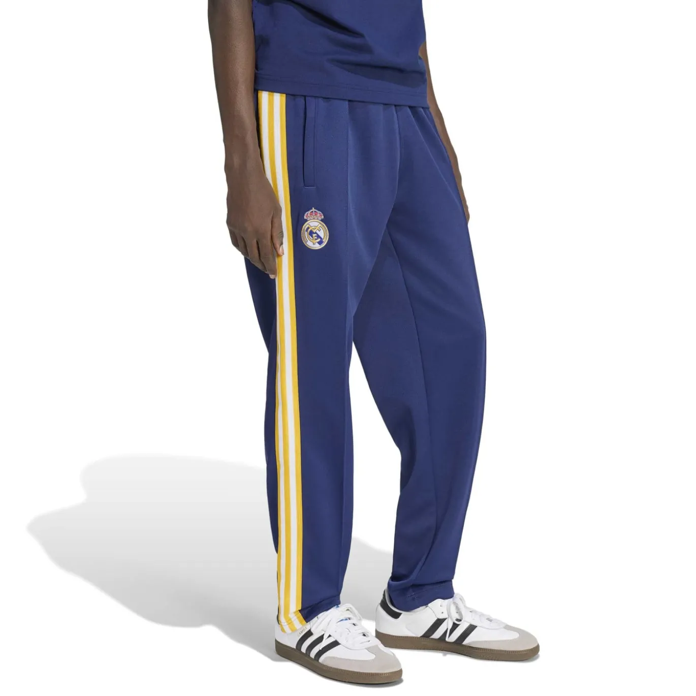 adidas Real Madrid Originals Trainingsbroek Donkerblauw Wit Goud