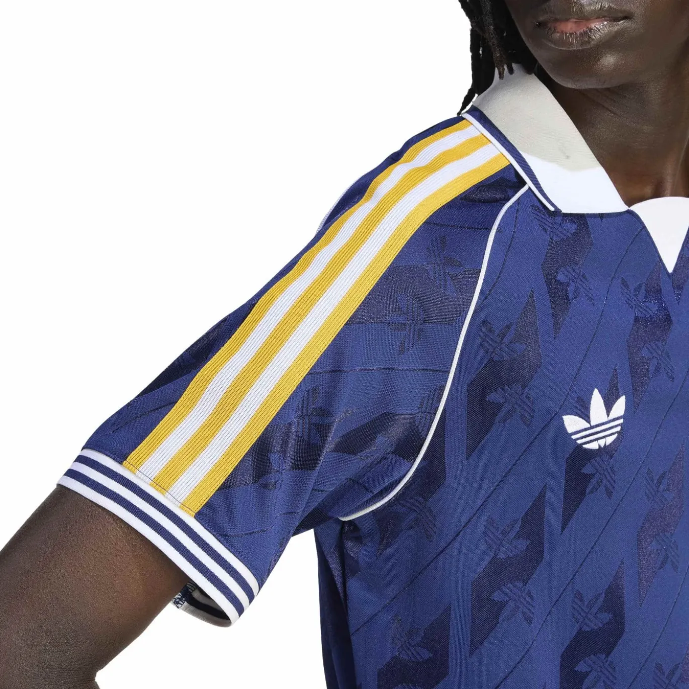 adidas Real Madrid Originals Set Donkerblauw Wit Goud
