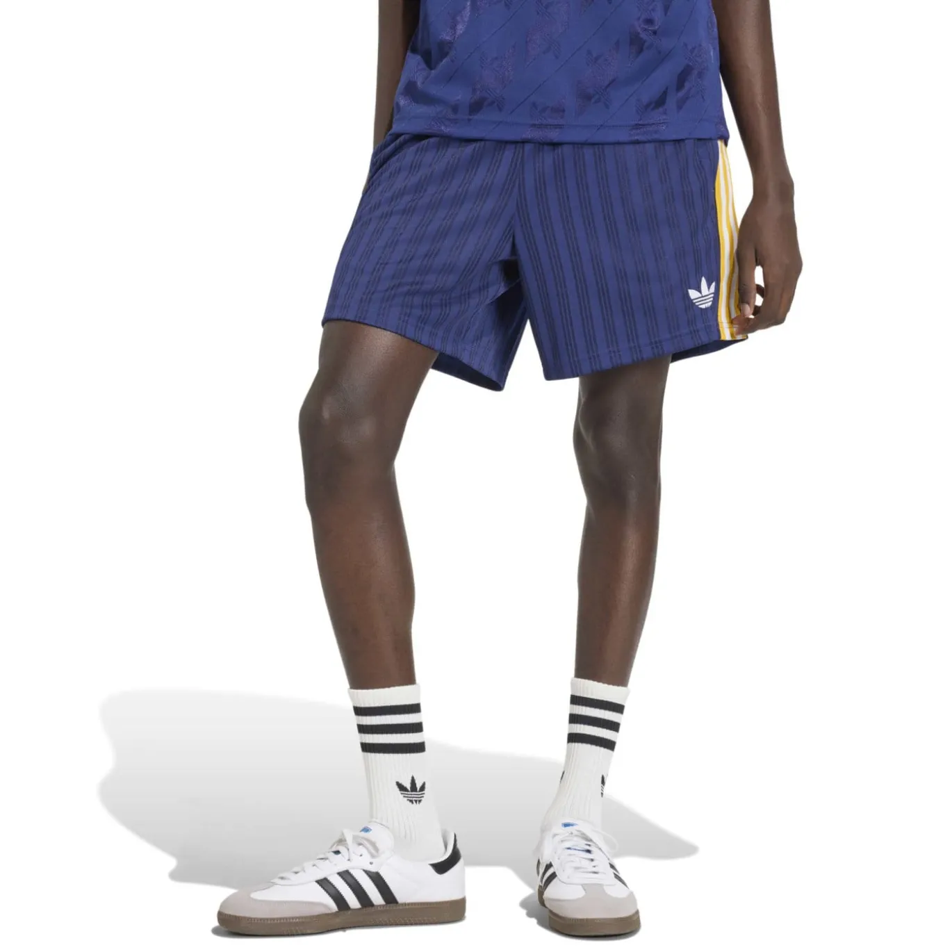 adidas Real Madrid Originals Set Wit Donkerblauw Lichtoranje