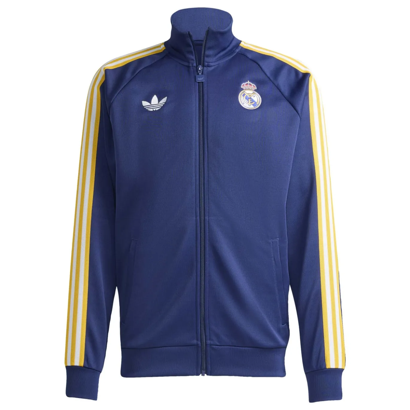 adidas Real Madrid Originals Trainingspak Full-Zip Donkerblauw Wit Goud