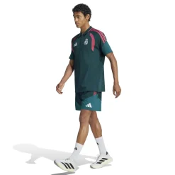 adidas Real Madrid Polo 2026-2027 Donkergroen Roze Wit