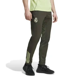 adidas Real Madrid Presentatie Trainingspak Full-Zip 2025-2026 Grijs Lichtgroen
