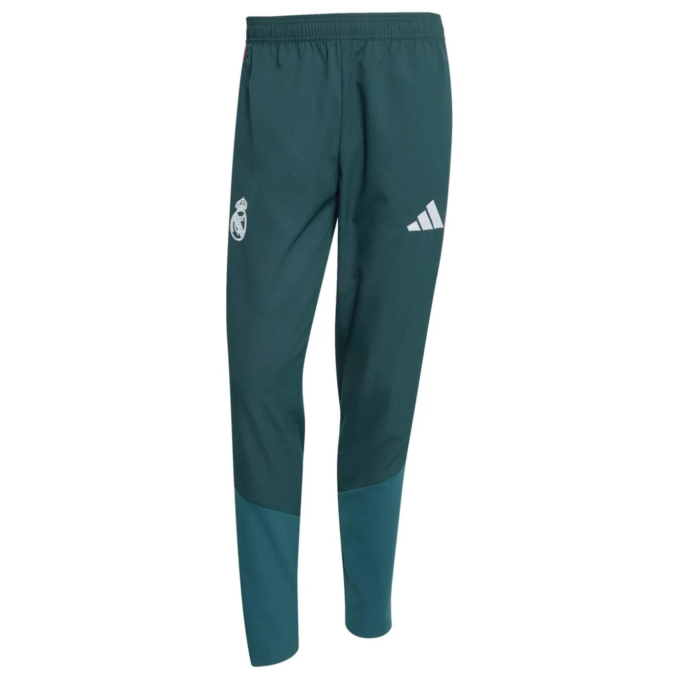 adidas Real Madrid Presentatie Trainingsbroek 2026-2027 Donkergroen Roze Wit