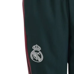 adidas Real Madrid Presentatie Trainingspak 2026-2027 Kids Donkergroen Roze Wit