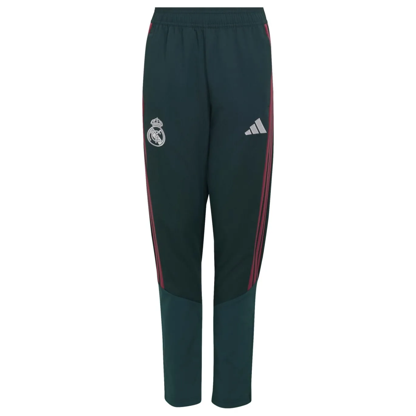 adidas Real Madrid Presentatie Trainingspak 2026-2027 Kids Donkergroen Roze Wit