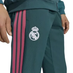 adidas Real Madrid Presentatie Trainingspak 2026-2027 Donkergroen Roze Wit