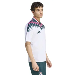 adidas Real Madrid Stadium T-Shirt 2026-2027 Wit Donkergroen Paars