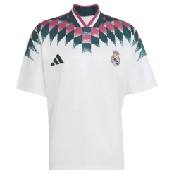adidas Real Madrid Stadium T-Shirt 2026-2027 Wit Donkergroen Paars