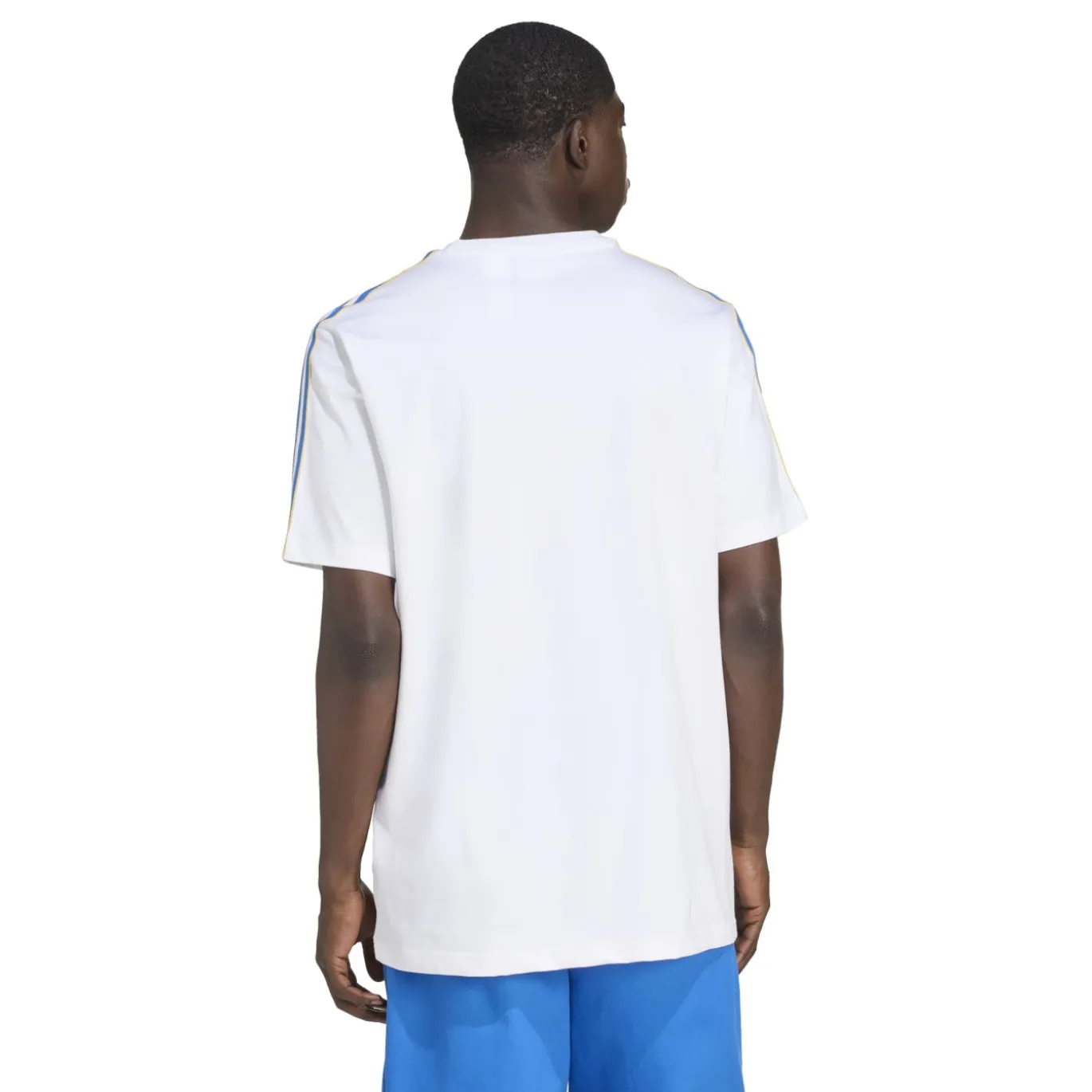 adidas Real Madrid Terrace Icons T-Shirt Wit Blauw