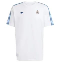 adidas Real Madrid Terrace Icons T-Shirt Wit Blauw