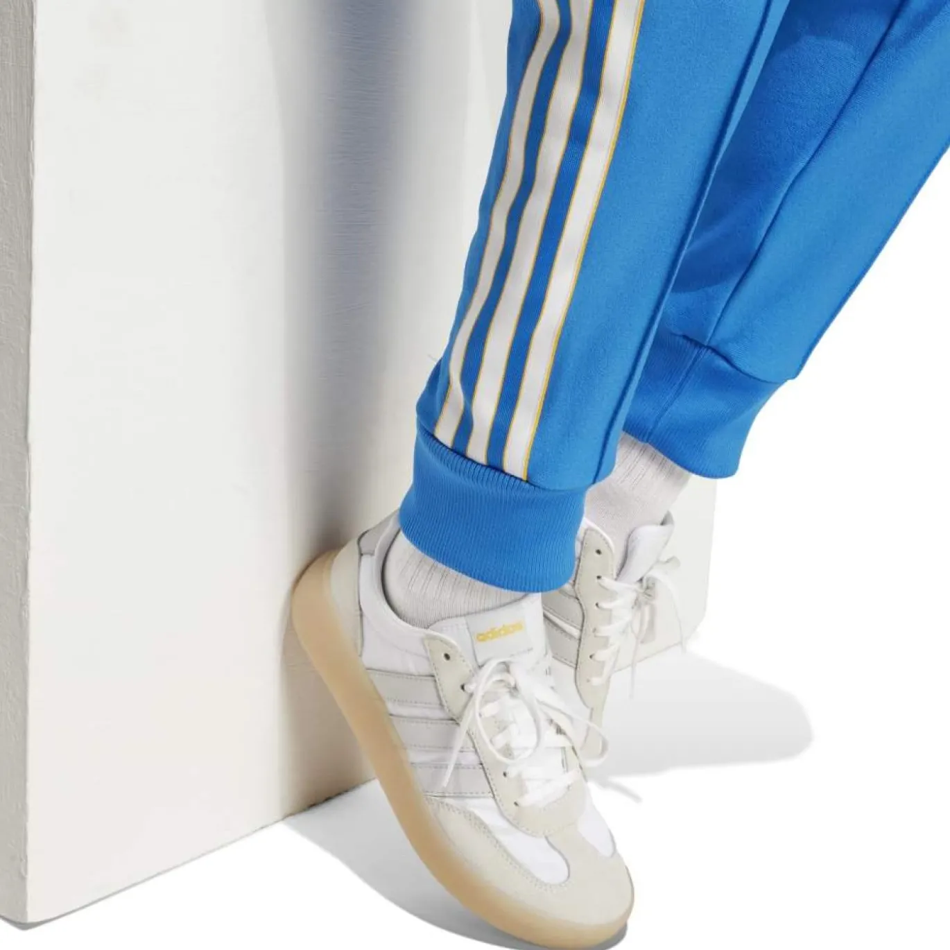 adidas Real Madrid Terrace Icons Trainingsbroek Kids Blauw Wit