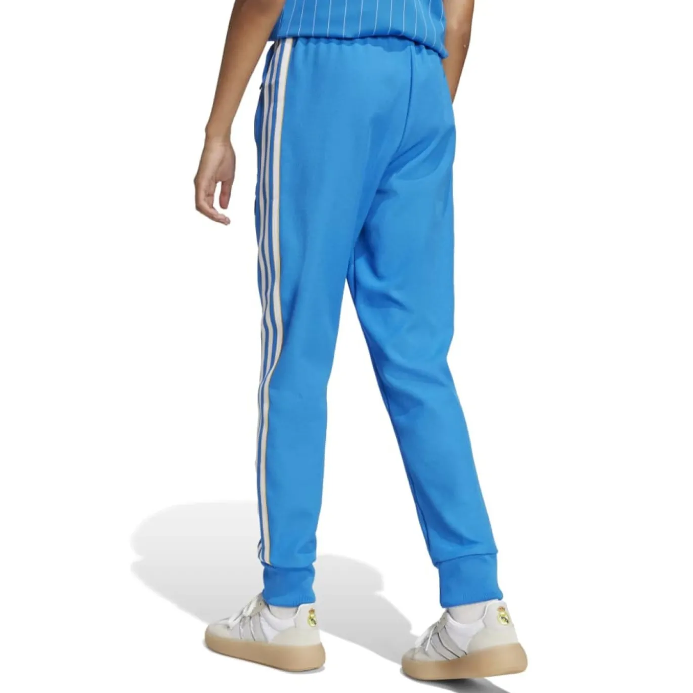adidas Real Madrid Terrace Icons Trainingsbroek Kids Blauw Wit