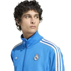 adidas Real Madrid Terrace Icons Trainingsjack Blauw Wit