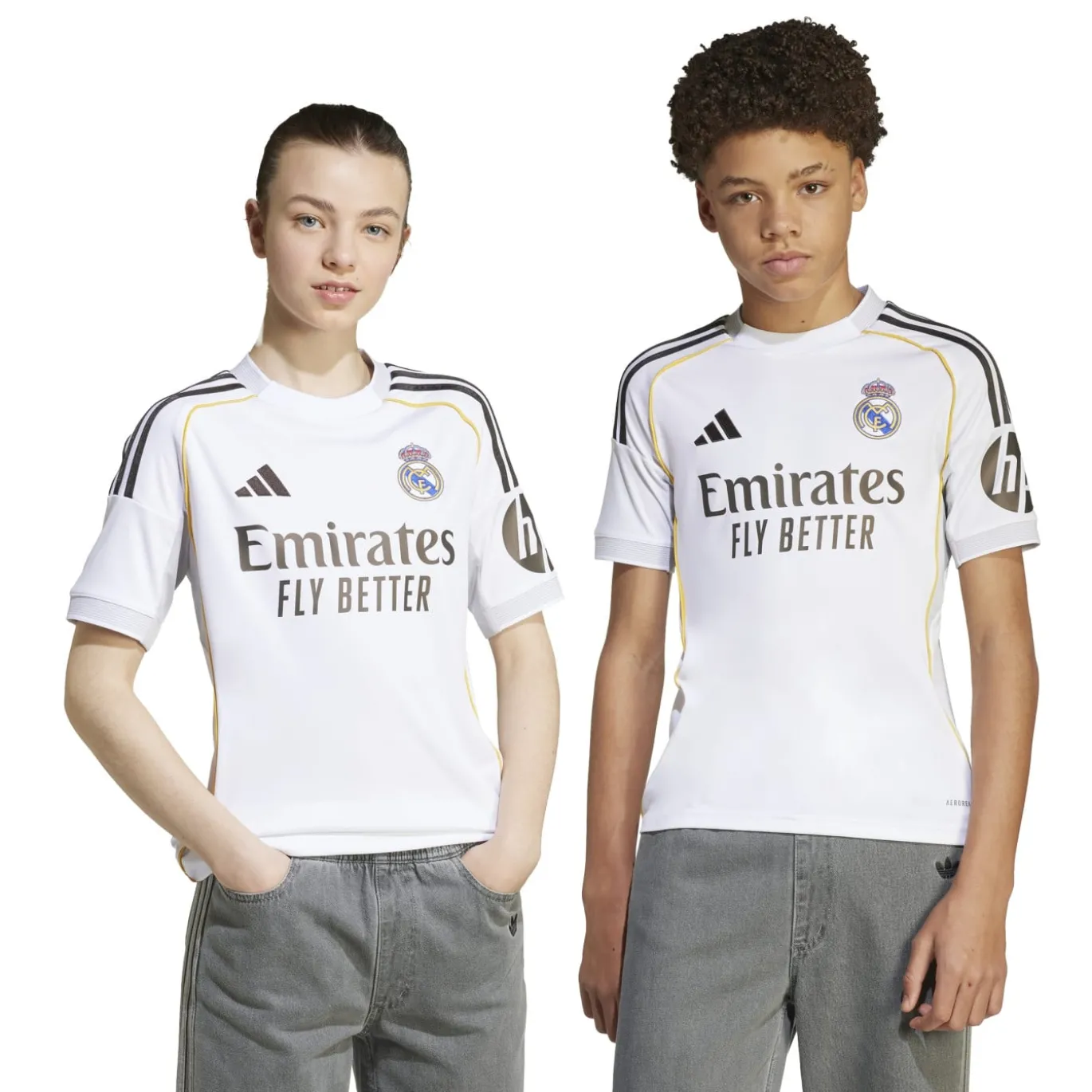 adidas Real Madrid Thuisshirt 2025-2026 Kids