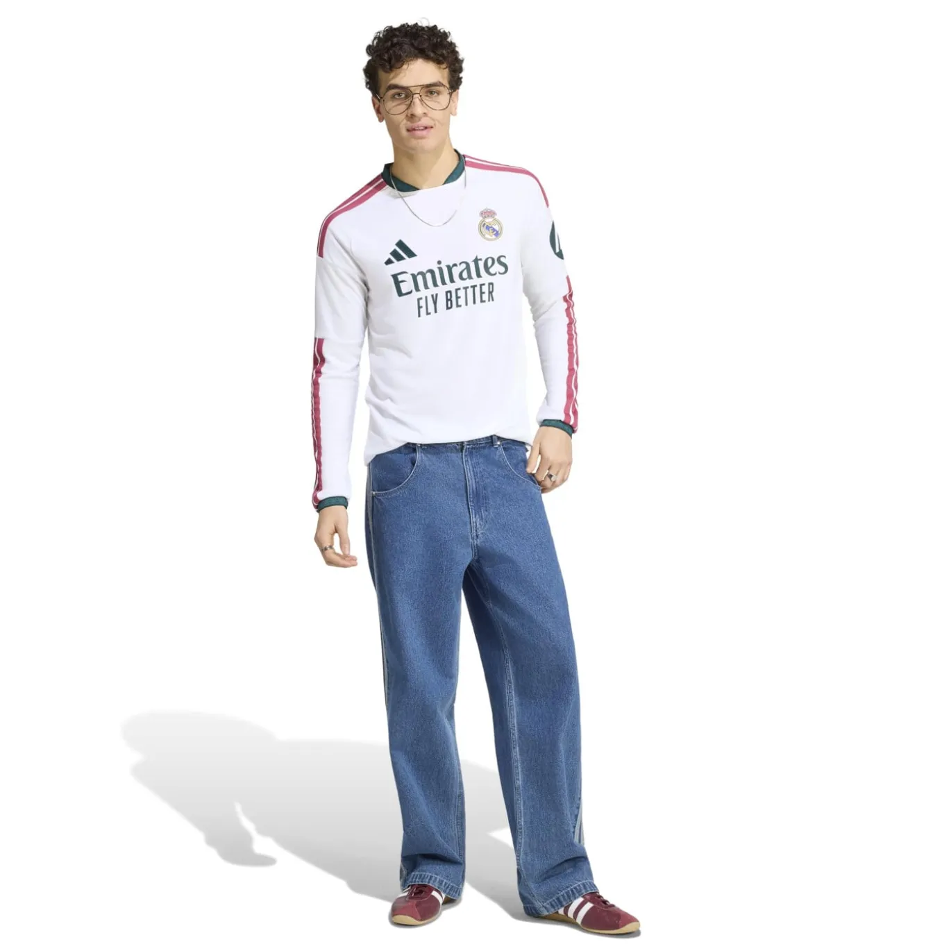 adidas Real Madrid Thuisshirt Lange Mouwen 2026-2027