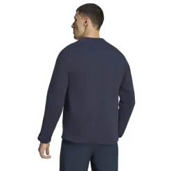 adidas Real Madrid Tiro Travel Crew Sweater 2026-2027 Donkerblauw Wit